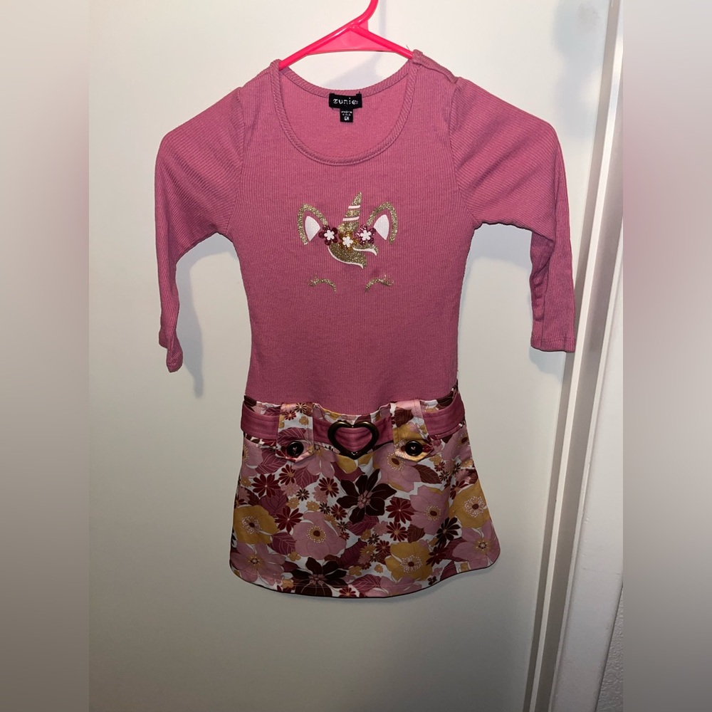 Size 6x unicorn floral dress